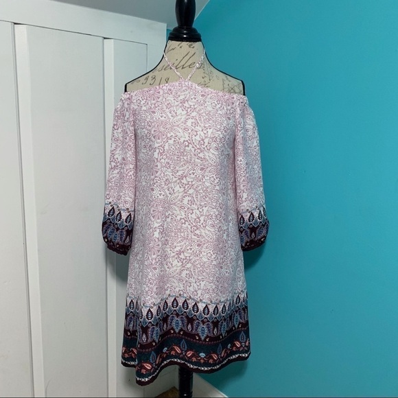 LOFT Vine Paisley Halter Dress - Picture 2 of 8